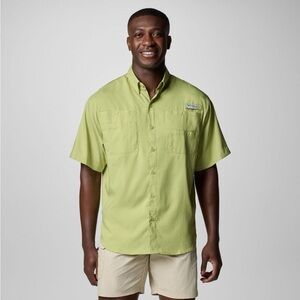 Columbia Men's Pear Tamiami II Short Sleeve Shirt‎ Sz L